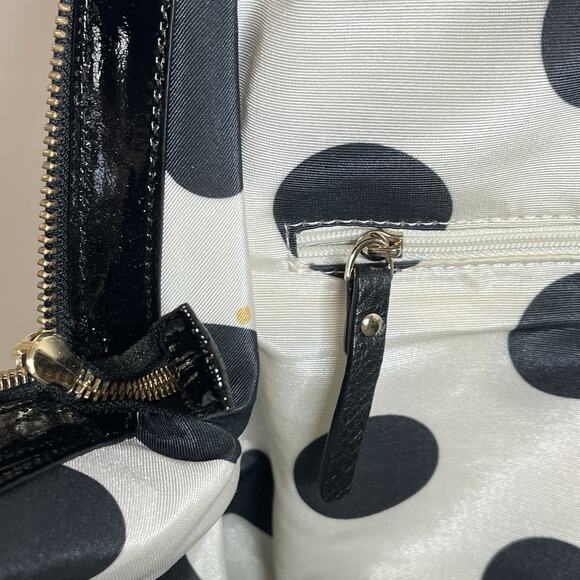 Kate Spade Ashlyn Belltown Satchel Handbag Black Tasseled Pebbled Leather - Picture 9 of 12